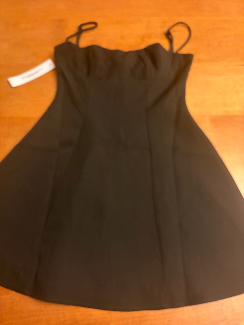 Princess Polly Easy to Love Black Spaghetti-Strap Mini Dress - Picture 2 of 8